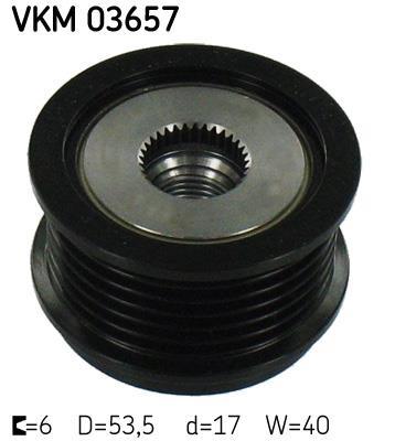 Rueda libre alternador SKF ref. VKM 03657